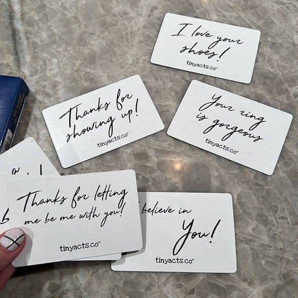 Tiny Acts of Kindness Compliments Cards, NWOT - Picture 4 of 4